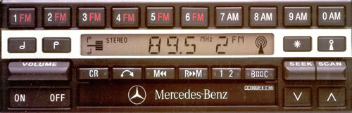 Mercedes benz becker radio - mercedes,